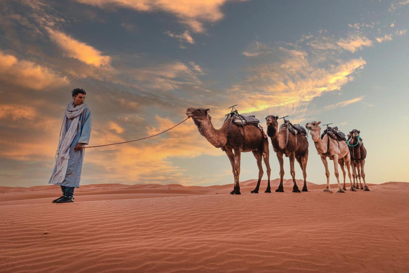 Caravanserai luxury Desert Camp Merzouga Eksteriør bilde