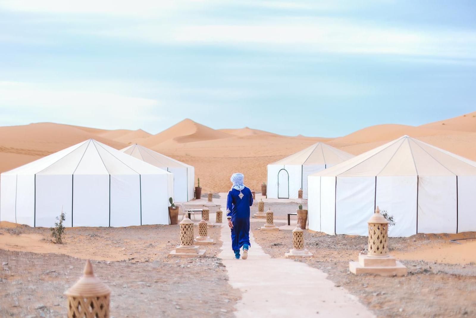 Caravanserai luxury Desert Camp Merzouga Eksteriør bilde